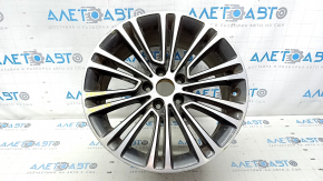 Wheel rim R18 8J ET:30 BMW 5 G30 17-23 gray, curb, peeling varnish