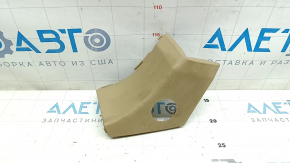 Left front panel trim for Hyundai Sonata 11-15 beige, under the start-stop button