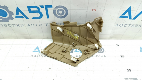 Left front panel trim for Hyundai Sonata 11-15 beige, under the start-stop button