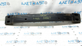 The front bumper reinforcement for a Toyota Camry V40 is rusty.