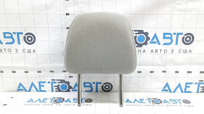 Gray Toyota Camry passenger seat headrest, cloth, dry-cleanable, v50 12-14