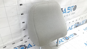 Gray Toyota Camry passenger seat headrest, cloth, dry-cleanable, v50 12-14