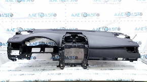 Front dashboard with airbag for Toyota Camry V50 12-14 USA, black, rusty squib