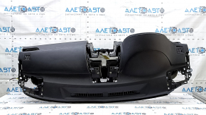 Front dashboard with airbag for Toyota Camry V50 12-14 USA, black, rusty squib