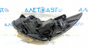 Right front headlight for Hyundai Sonata 11-15 hybrid, halogen, polished