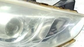 Right front headlight for Hyundai Sonata 11-15 hybrid, halogen, polished