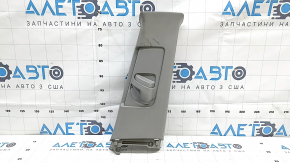 Center pillar trim, upper belt, right, Toyota Camry v50 12-14 USA, gray, worn, needs cleaning