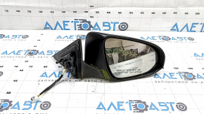 Right side mirror assembly for Toyota Camry v50 12-14, 3-pin, white