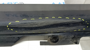 Right side sill for BMW 5 G30 17-23, black, scratches, dents