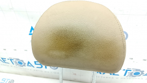Front left headrest Hyundai Sonata 11-15 leather, beige, for cleaning