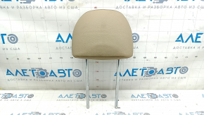 Front left headrest Hyundai Sonata 11-15 leather, beige, for cleaning