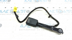 Hyundai Sonata 11-15 black driver's seat belt latch with sensor