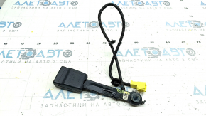 Hyundai Sonata 11-15 passenger seat belt latch, black, with sensor