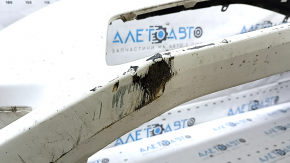 Front bumper bare Toyota Camry v50 12-14 usa LE XLE, white, scratches