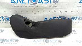 Right side passenger seat trim for Hyundai Sonata 11-15, black, for manual transmission