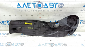 Right side passenger seat trim for Hyundai Sonata 11-15, black, for manual transmission