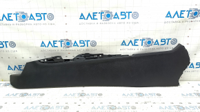 Left side center console trim for Honda Accord 18-22, black, scratches