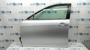 Toyota Camry v40 front left door assembly, silver 1F7, keyless