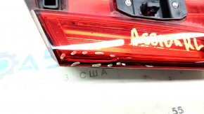 Left inner taillight for Honda Accord 18-20 hybrid, cracked, scratched