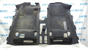 Honda Accord 18-22 black front floor covering, dry cleanable