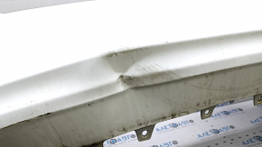 Rear bumper bare Toyota Camry v50 12-14 usa LE XLE white, dented, crack in mount