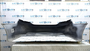 Rear bumper bare Toyota Camry v50 12-14 usa LE XLE white, dented, crack in mount