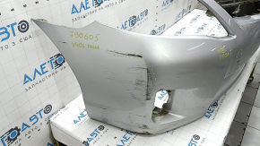 Front bumper bare Toyota Camry v40 10-11 silver, pressed, scratches