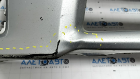 Front bumper bare Toyota Camry v40 10-11 silver, pressed, scratches