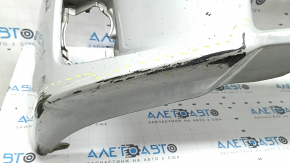 Front bumper bare Toyota Camry v40 10-11 silver, pressed, scratches