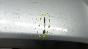Front bumper bare Toyota Camry v40 10-11 silver, pressed, scratches