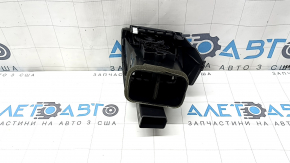 Right dashboard air vent deflector for Toyota Camry v40, dark gray and chrome