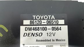 Monitor, JBL tape recorder, Radio, CD-player Toyota Camry v40 10-11