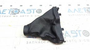 Black leather automatic transmission cover for the Hyundai Sonata 11-15