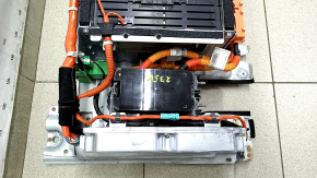 The battery assembly for the Hyundai Sonata 13-15 hybrid is 103kV, 235V, and has 2 oxidized pins in the connector.