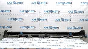Right side sill for Toyota Camry V50 12-14 USA LE XLE with white chrome