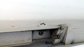 Left side sill for Toyota Camry v50 12-14 usa LE XLE with white chrome, scratches