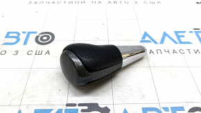 Toyota Camry V50 12-14 USA gear knob, rubber, gray insert, scratches on the cover