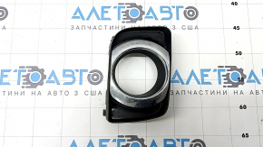 Left fog light frame for Toyota Camry v40 10-11, chrome and sand finish