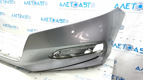 Bare front bumper for Honda Accord 18-20, with parking sensors, silver, scratches
