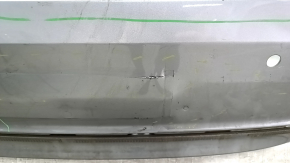 Bare rear bumper for Honda Accord 18-22 with parking sensors, silver, dented, tears, broken mount