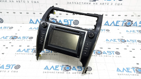 Tape recorder, monitor, CD changer, radio Toyota Camry v50 12-14 usa large display scratches