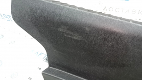 The trunk opening trim of the Acura TLX 15-17 is worn out.
