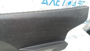 The trunk opening trim of the Acura TLX 15-17 is worn out.