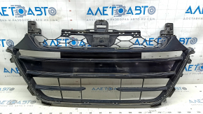 Honda Accord 18-20 radiator grille, gloss black, bumpers, sand