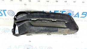 Left bumper grille for Honda Accord 18-20 hybrid, under fog lights, gloss black, sand, tipped