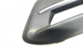 Left bumper grille for Honda Accord 18-20 hybrid, under fog lights, gloss black, sand, tipped