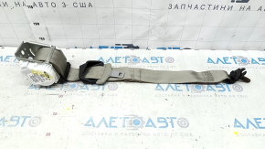 Rear left seat belt for Ford Escape MK3 13-19, gray, dry-cleanable