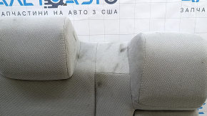 Rear seat, 2nd row, upper right, Toyota Camry v50 12-14 USA, gray, dry cleanable