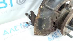 Front right Toyota Camry v40 hub axle with cover, ball joint, rusty, dented cover