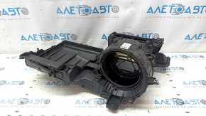 The bare fan housing, right side of a Toyota Camry v40.